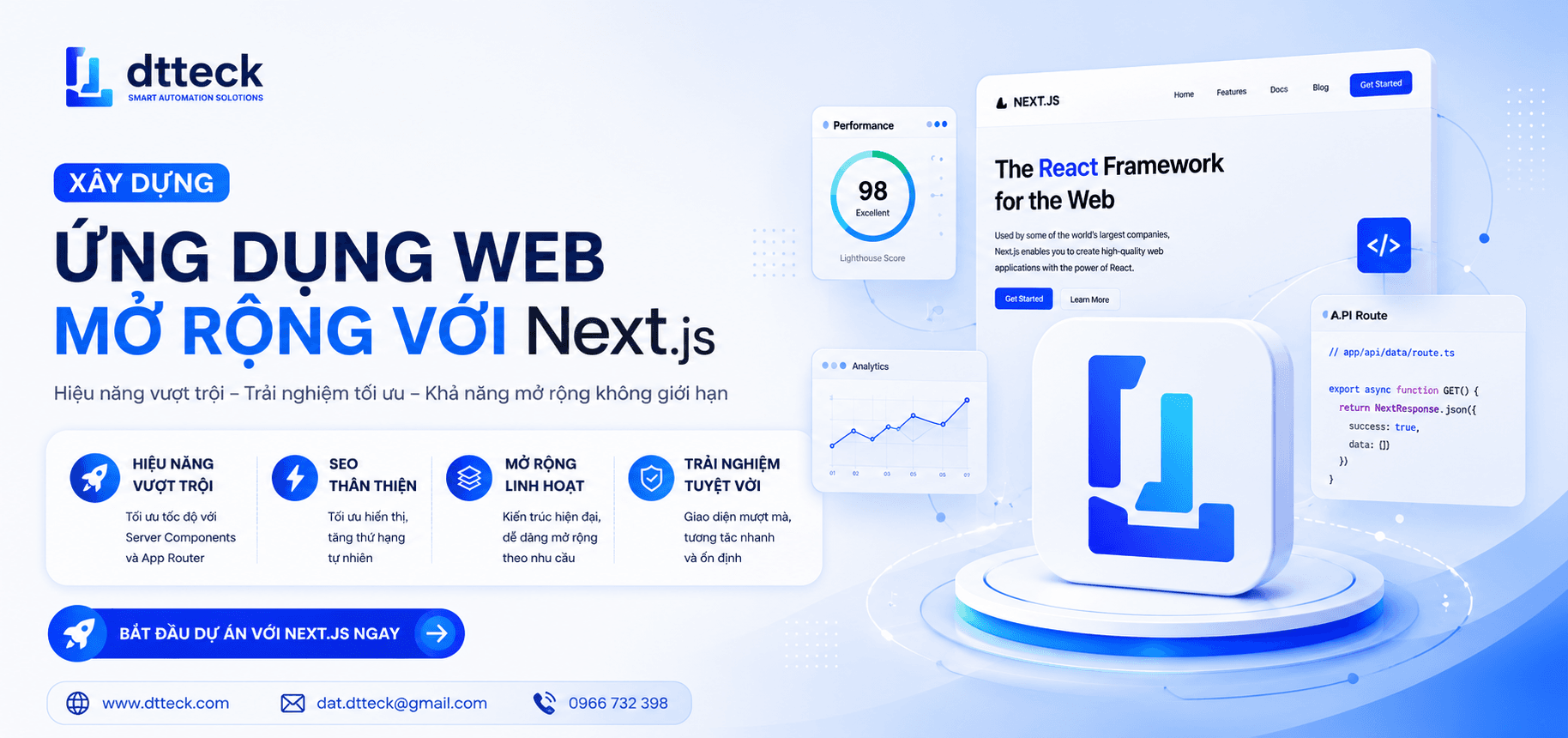Xây dựng ứng dụng Web mở rộng với Next.js